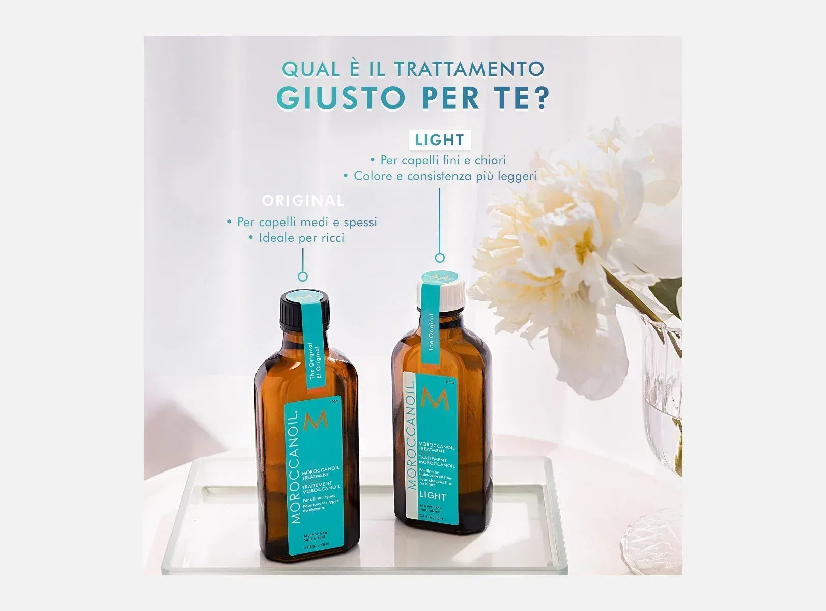 Moroccanoil Olio di Argan Light 25 ml - Capelli e Barba 