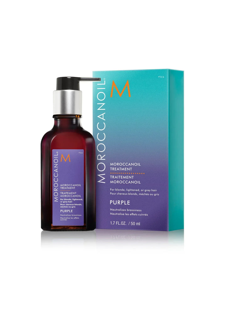 Moroccanoil Treatment Viola Olio di Argan Purple 50 ml - Capelli e Barba 