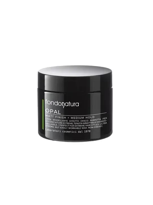 Fondonatura Opal Cera Modellante Opaca Idrosolubile 125 ml - Capelli e Barba 