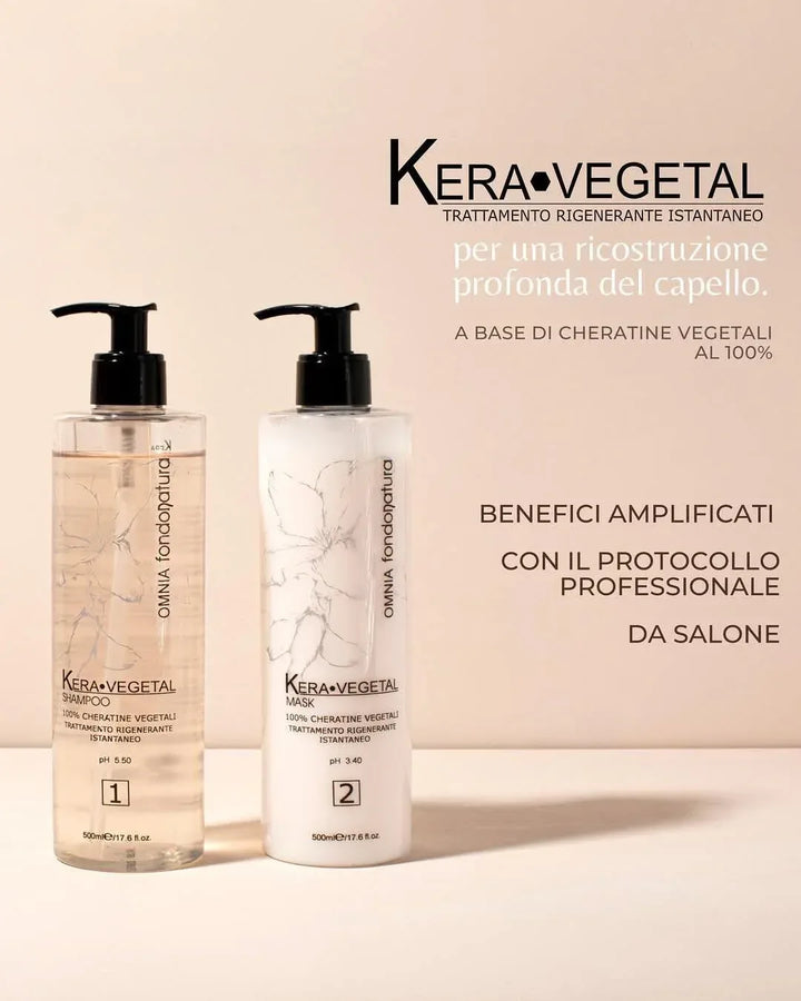 Fondonatura Kera Vegetal Mask 500 ml - Capelli e Barba 