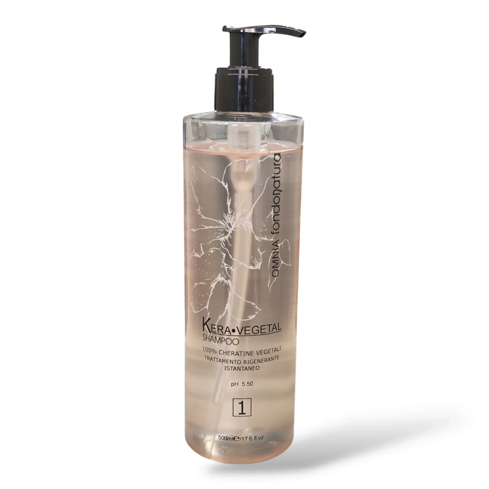 Fondonatura Kera Vegetal Shampoo 500 ml - Capelli e Barba 