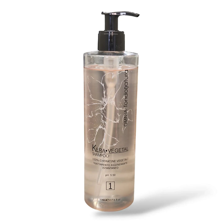 Fondonatura Kera Vegetal Shampoo 500 ml - Capelli e Barba 