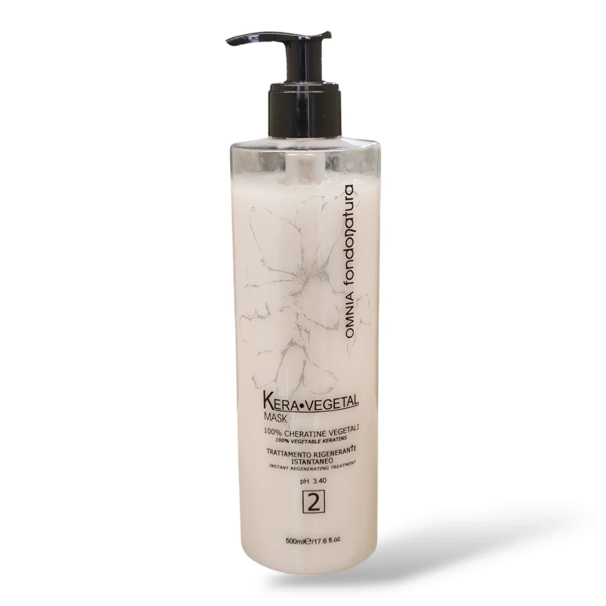 Fondonatura Kera Vegetal Mask 500 ml - Capelli e Barba 