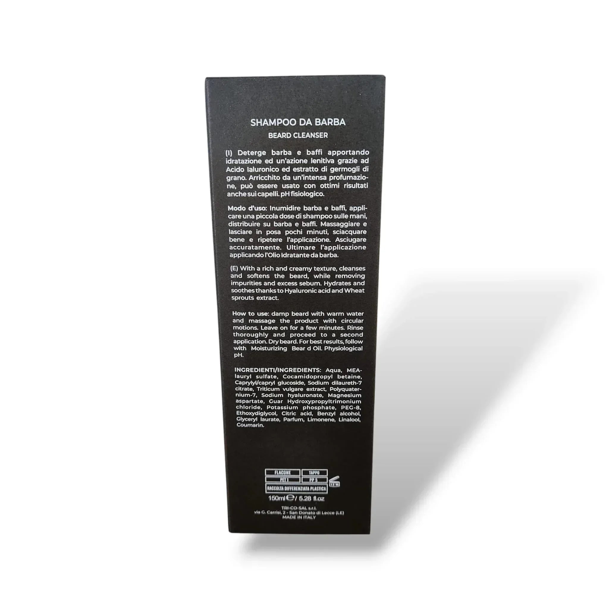 Fondonatura Shampoo Da Barba 150 ml - Capelli e Barba 